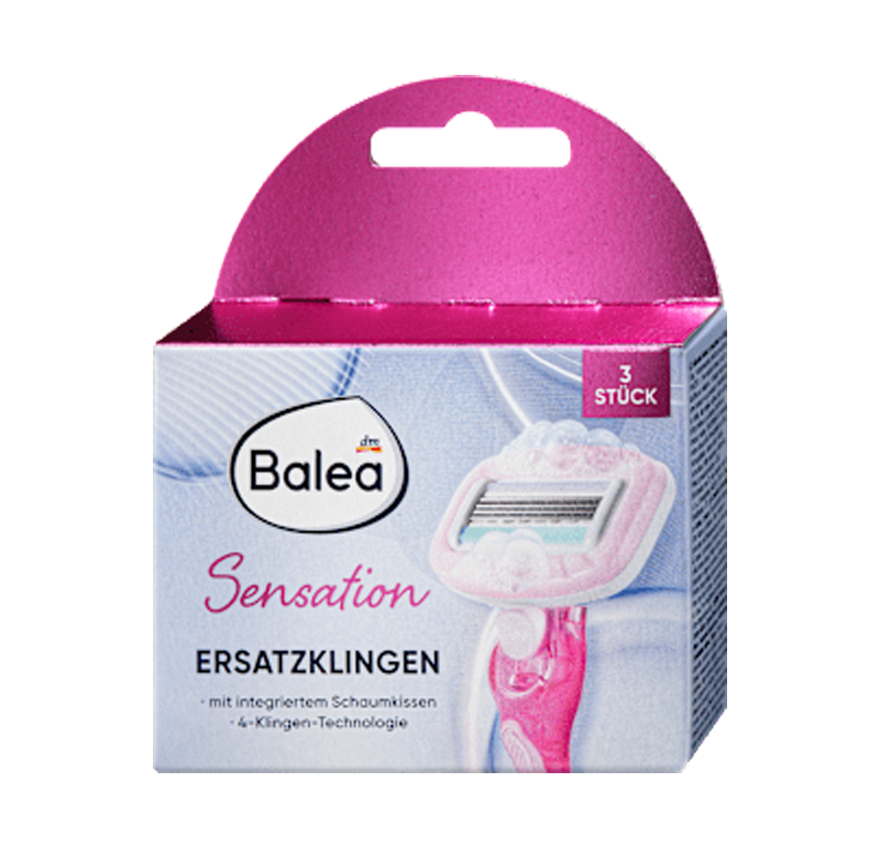 Ανταλλακτικές λεπίδες Sensation,3τεμάχια.