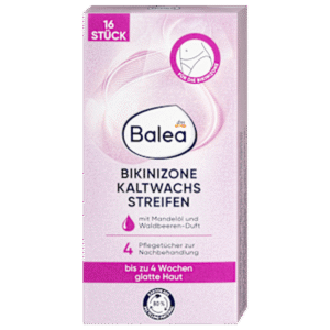 Αποτριχωτικές ταινίες για την περιοχή του μπικίνι με αμυγδαλέλαιο,16 τεμάχια.