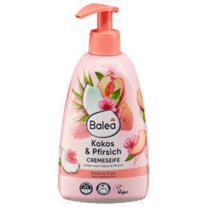 Υγρό σαπούνι χεριών καρύδα και ροδάκινο, 500 ml